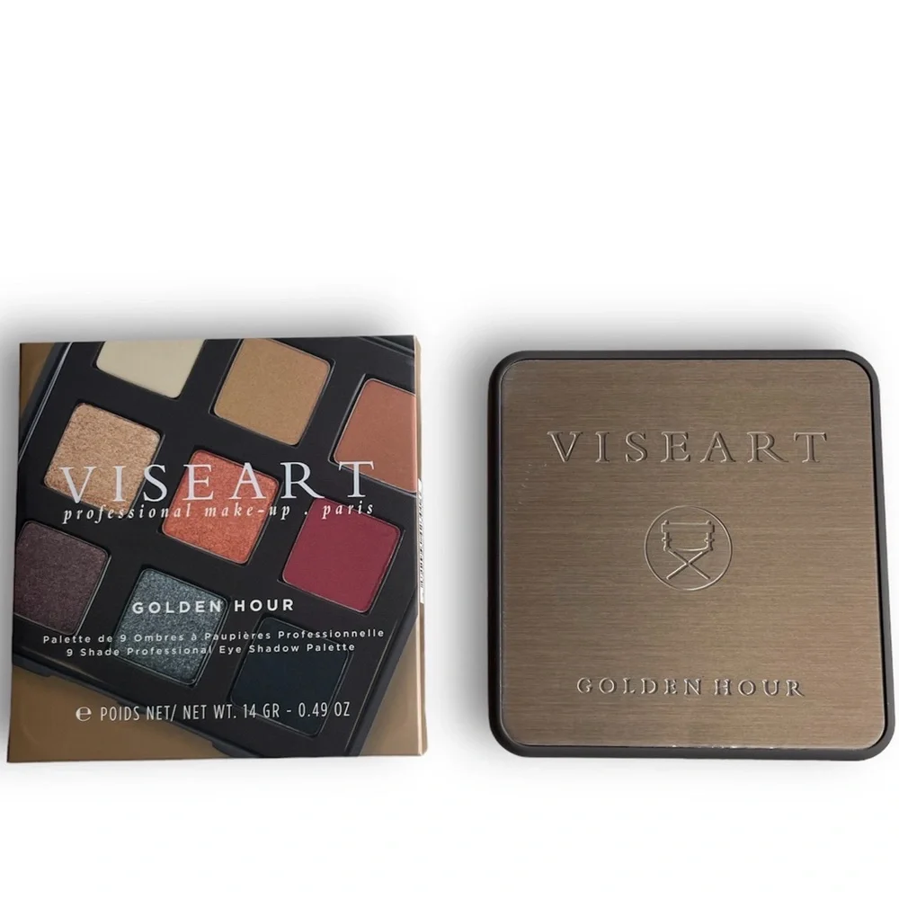 Viseart Pro Golden Hour 9 shades eyeshadow palette